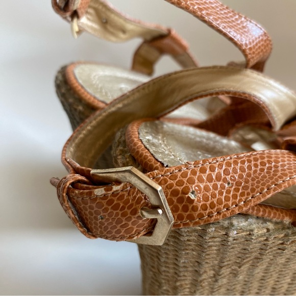 Pilar Abril wedge woven sandal - Picture 7 of 8
